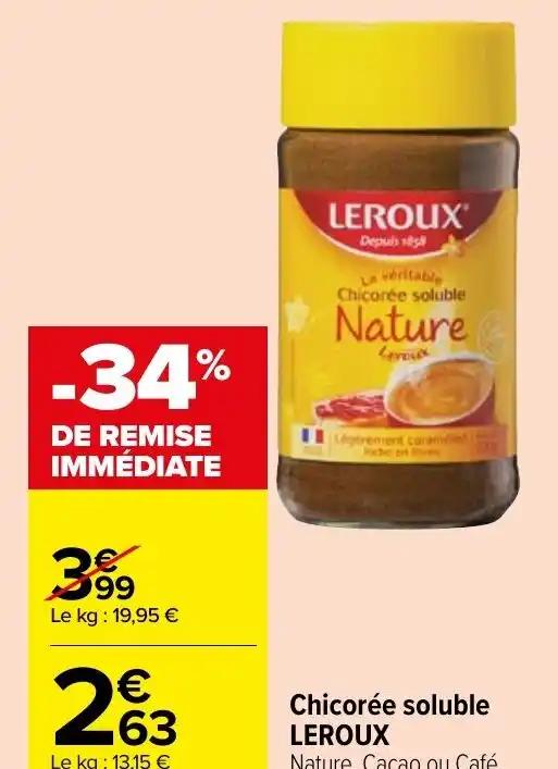 Chicorée soluble LEROUX