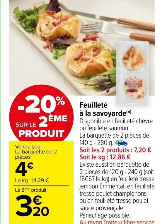 Feuilleté à la savoyarde(n)