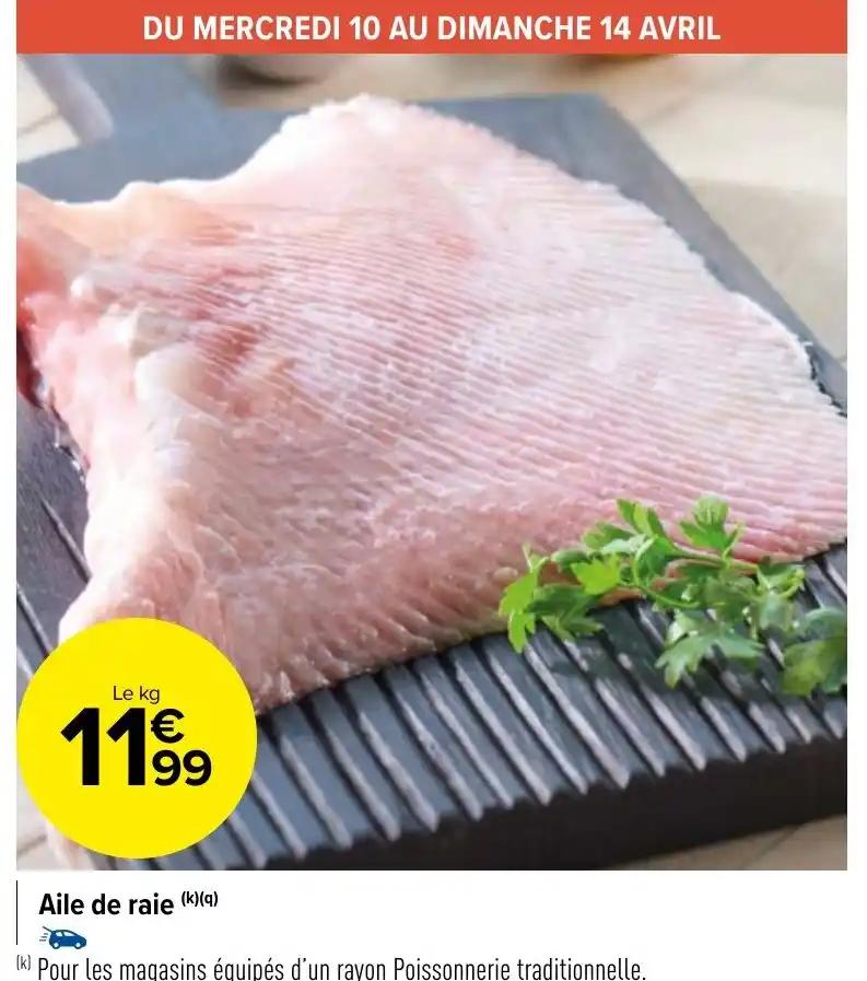 Aile de raie (k)(q)