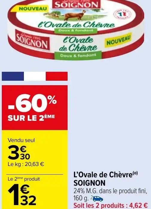 L'Ovale de Chèvre (°) SOIGNON