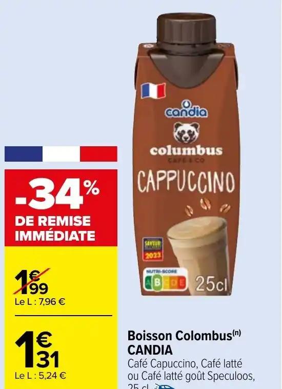 Boisson Colombus (n) CANDIA