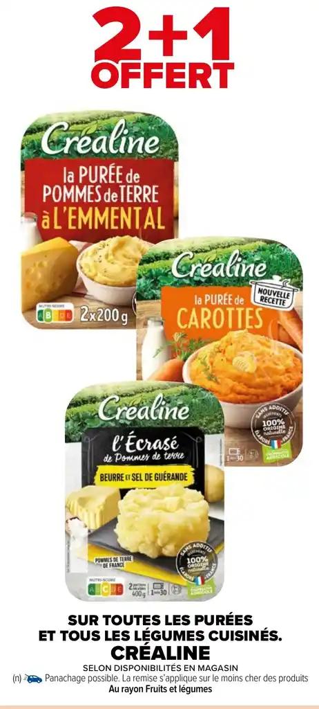 SUR TOUTES LES PURÉES ET TOUS LES LÉGUMES CUISINÉS.