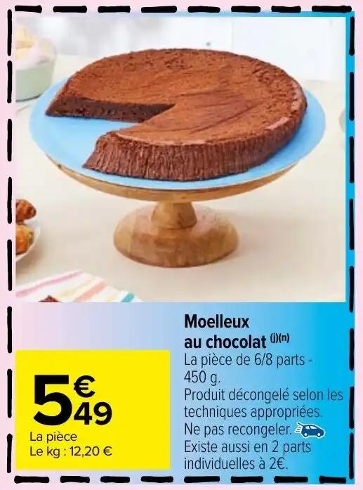 Moelleux au chocolat (i)(n)