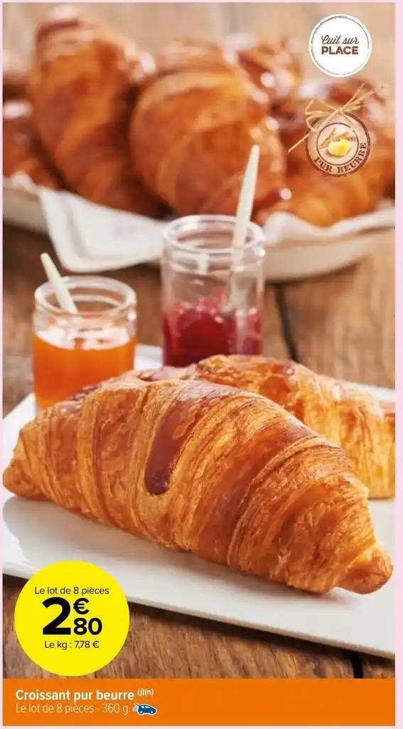 Croissant pur beurre (i)(m)