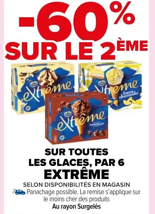 SUR TOUTES LES GLACES, PAR 6 EXTRÊME