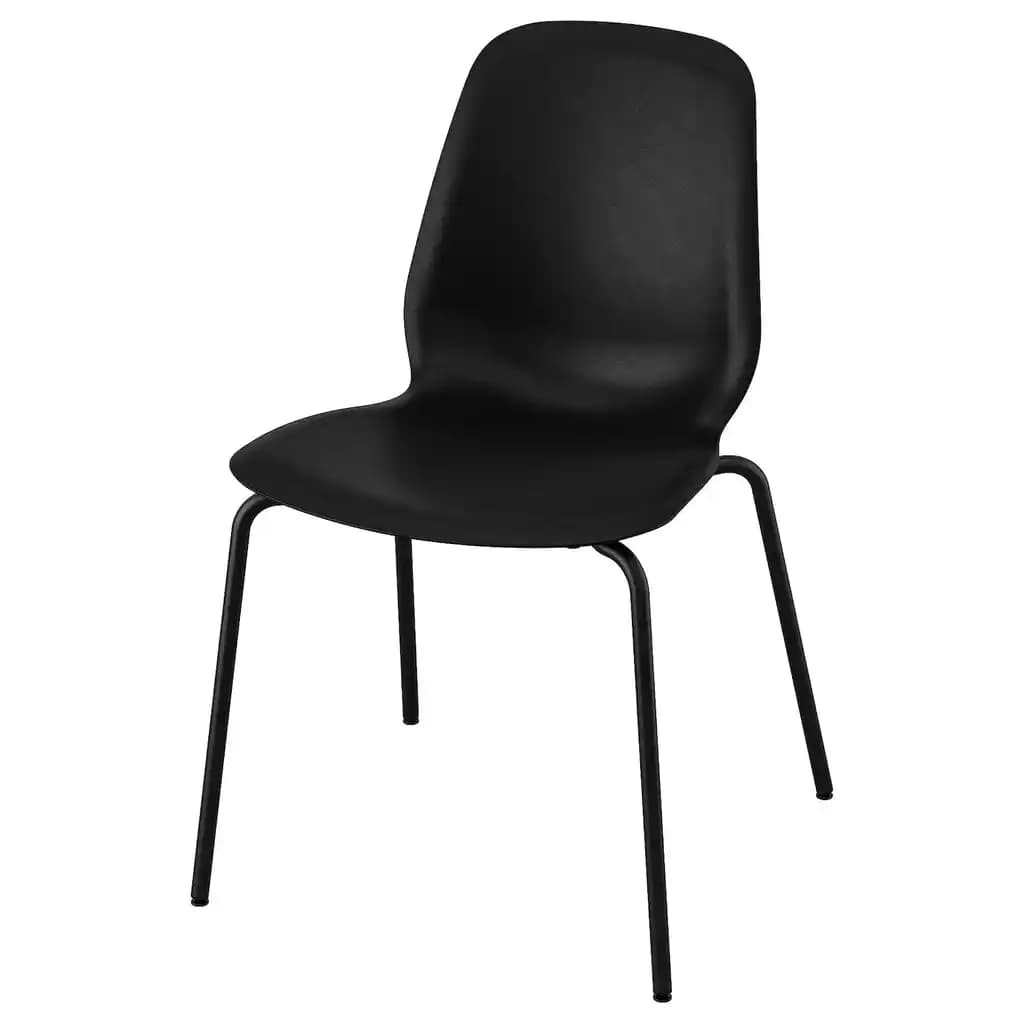 LidÅs Chaise, noir/sefast noir