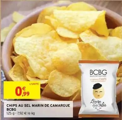 Bcbg - chips au sel marin de camargue