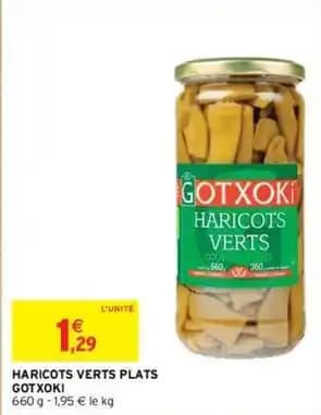 Gotxoki - haricots verts plats