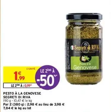 Segreti di riva - pesto à la genovese