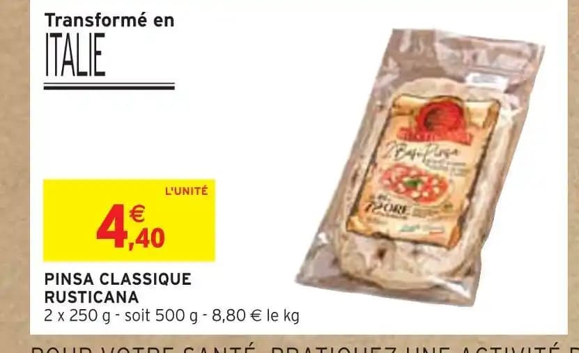 RUSTICANA PINSA CLASSIQUE