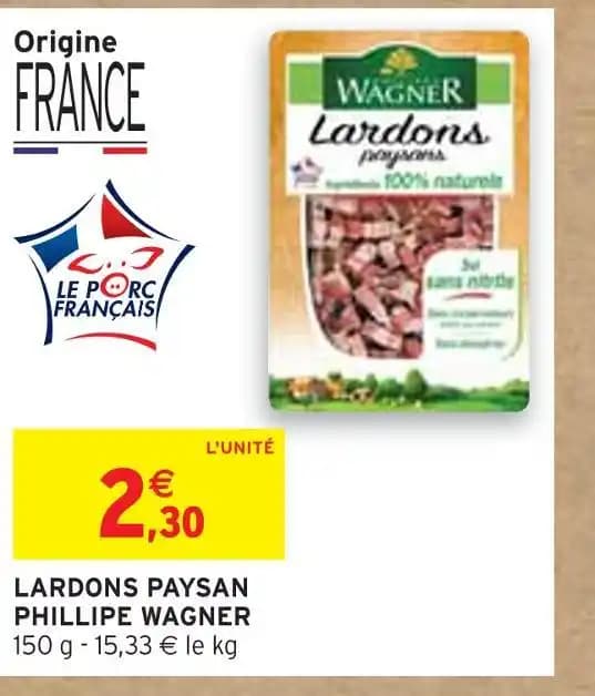 PHILLIPE WAGNER LARDONS PAYSAN