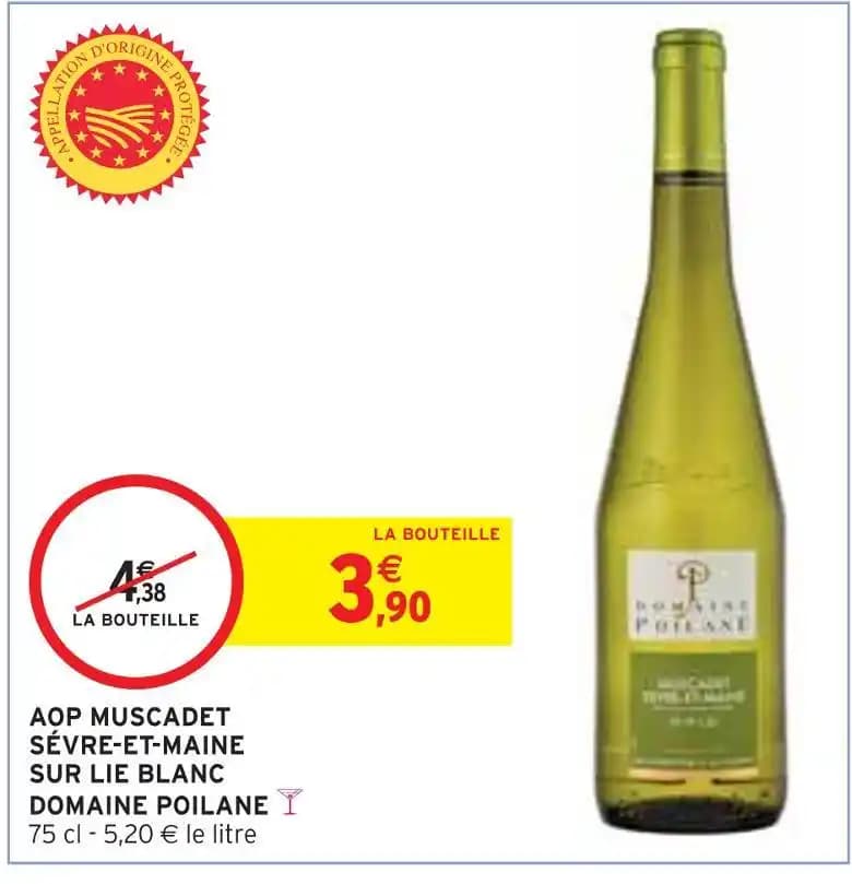 DOMAINE POILANE AOP MUSCADET SÉVRE-ET-MAINE SUR LIE BLANC