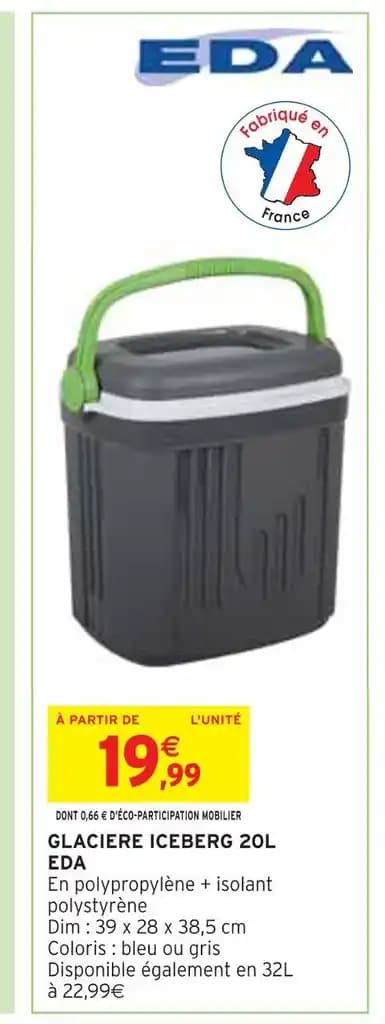 EDA GLACIERE ICEBERG 20L