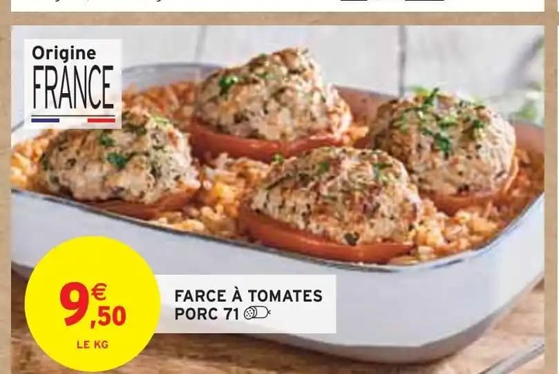 FARCE À TOMATES PORC 71