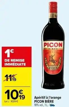 Picon - apéritif à l'orange bière