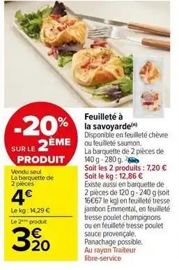 Feullete a la savoyarde