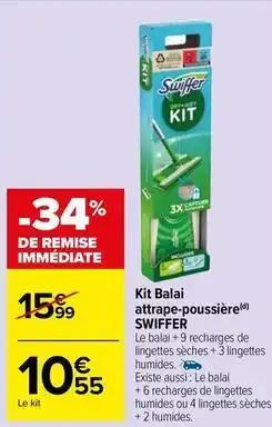 Swiffer - kit de balai
