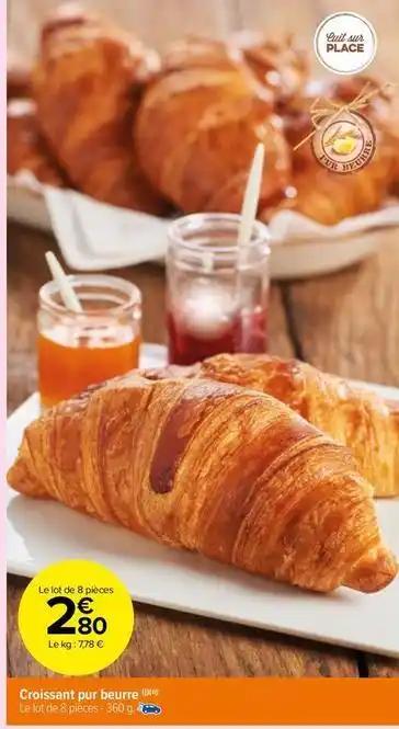 Croissant pur beurre