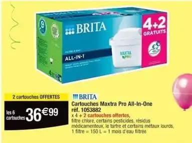 Brita - cartouches maxtra pro all in one 1053882