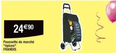 Frandis - poussette de marche epices