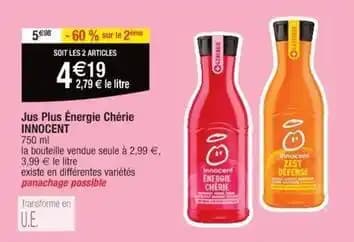 Innocent - jus plus énergie chérie