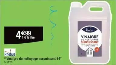Phebus - vinaigre de nettoyage surpuissant 14