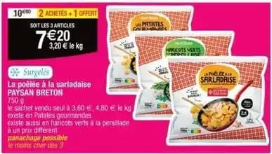 Paysan breton - la poelee a la sarladaise