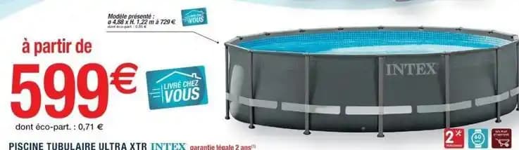 Intex - piscine tubulaires ultra xtr