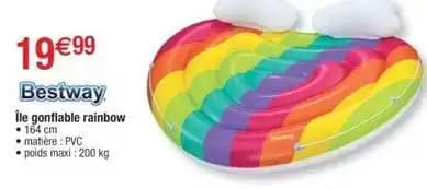 Bestway - lle gonflable rainboy