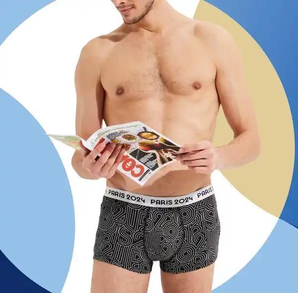 PARIS 2024 Lot de 2 boxers homme des Jeux Olympiques de Paris 2024