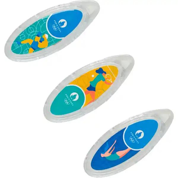 PARIS 2024 3 rubans correcteurs des Jeux Olympiques de Paris 2024