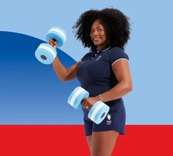 EQUIPE DE FRANCE Polo femme Equipe de France des Jeux Olympiques de Paris 2024