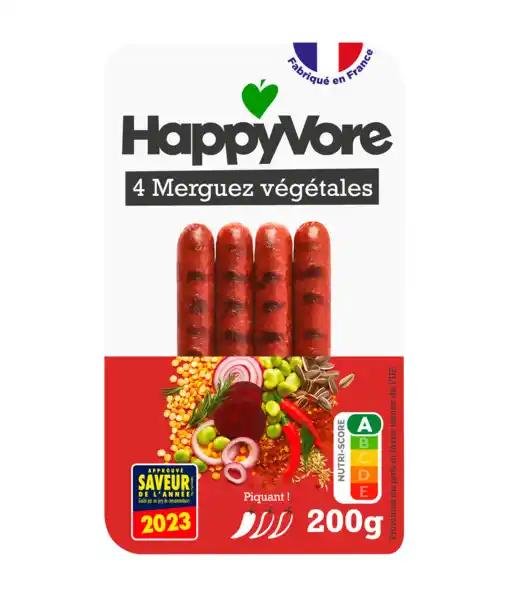 HAPPYVORE Merguez végétales et piquantes