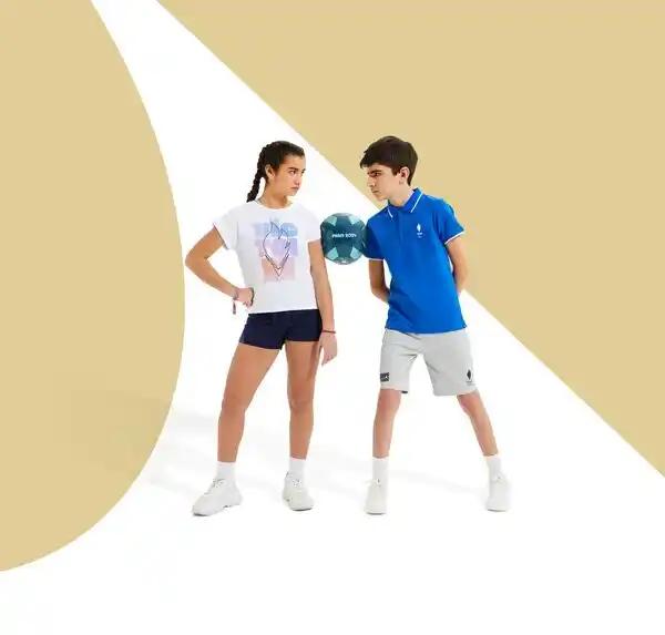 PARIS 2024 Short molleton fille Equipe de France des Jeux Olympiques de Paris 2024