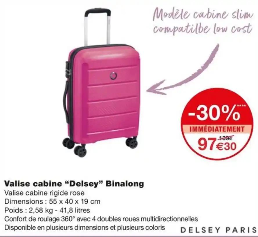 Valise cabine "Delsey" Binalong