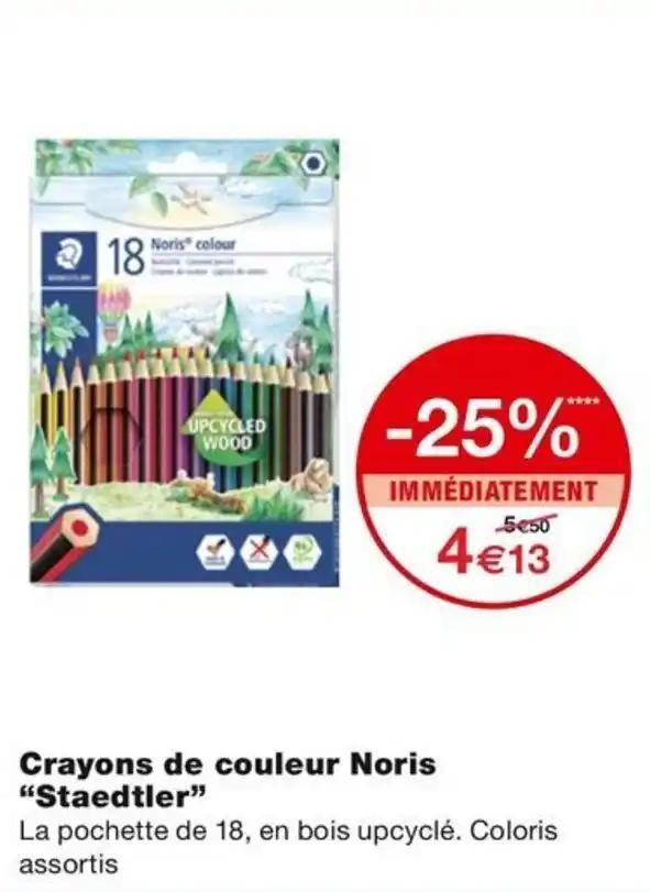 Crayons de couleur Noris "Staedtler"