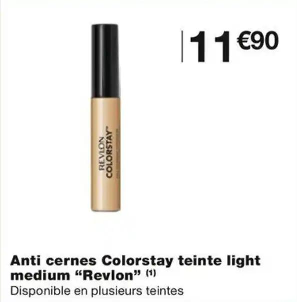 Anti cernes Colorstay teinte light medium "Revlon❞ (1)