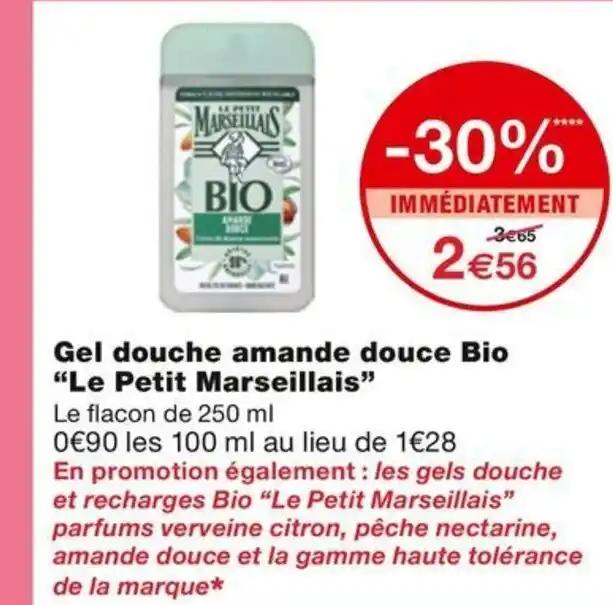 Gel douche amande douce Bio