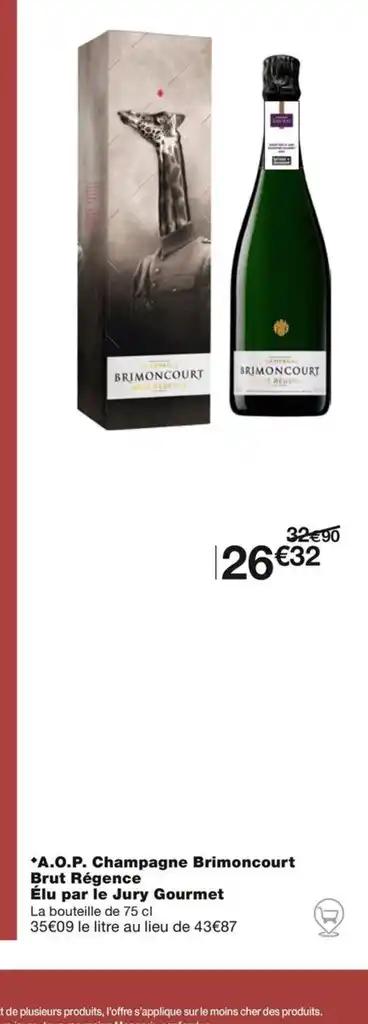 A.O.P. Champagne Brimoncourt