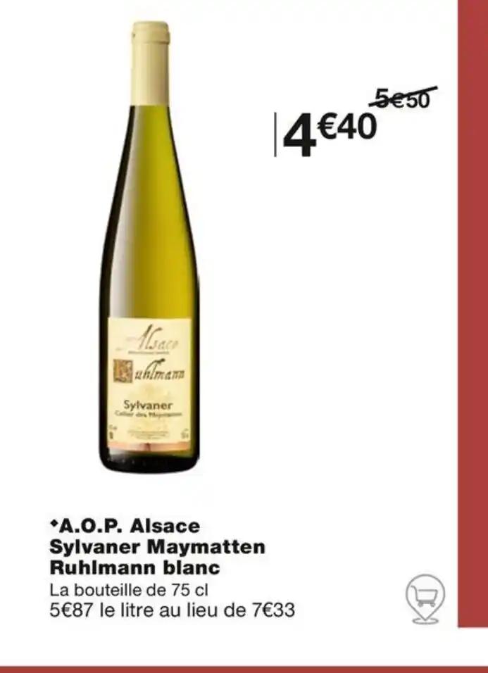 A.O.P. Alsace Sylvaner Maymatten