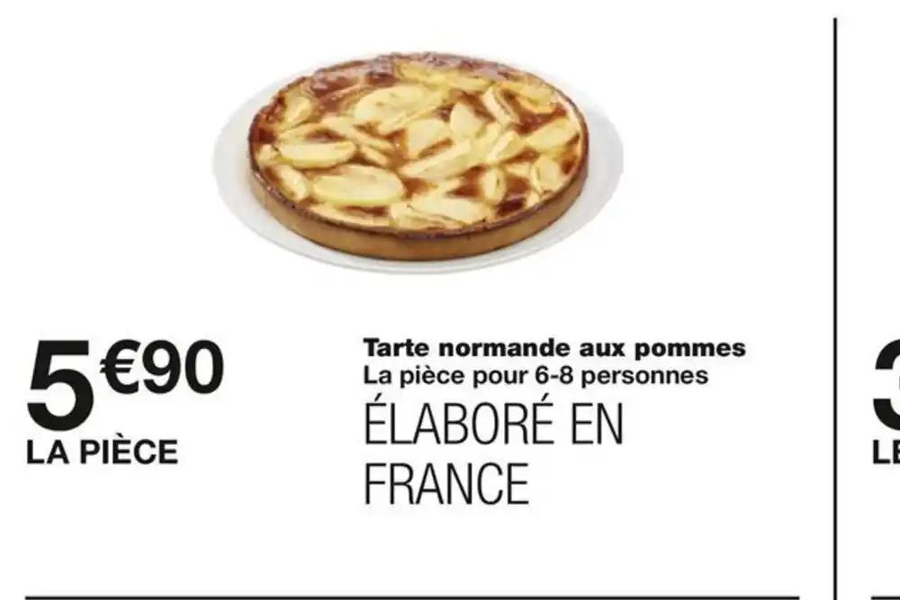 Tarte normande aux pommes