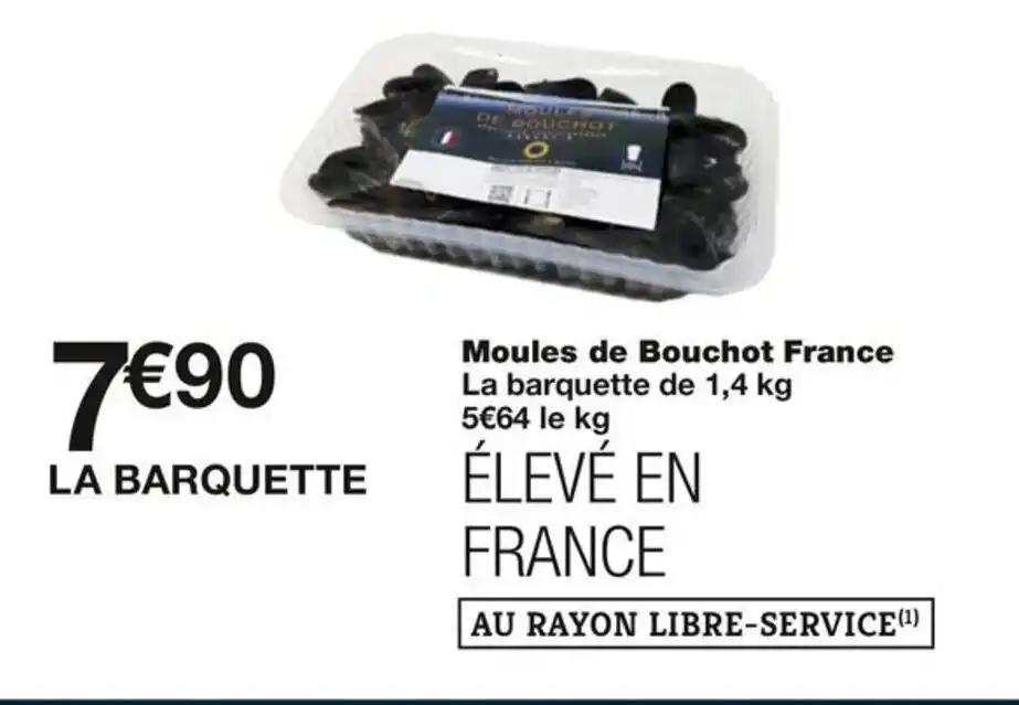 Moules de Bouchot France