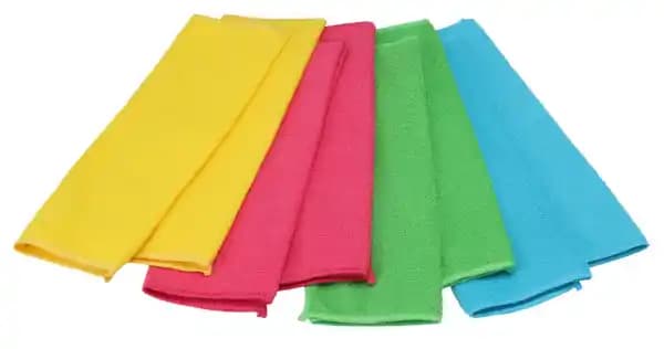 Lot de 8 chiffons microfibres