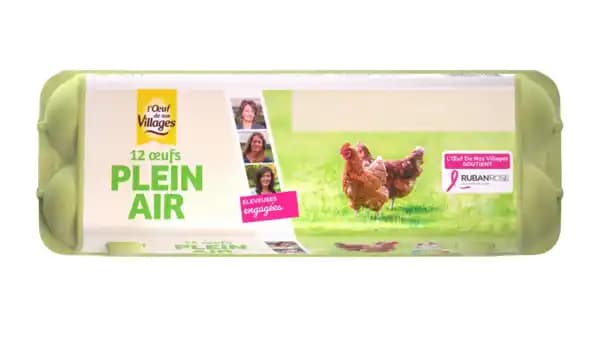 L'OEUF DE NOS VILLAGES Œufs PLEIN AIR