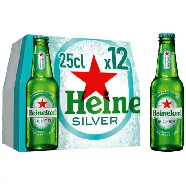 HEINEKEN SILVER Bière Blonde