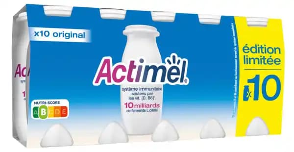 DANONE Actimel Édition Limitée
