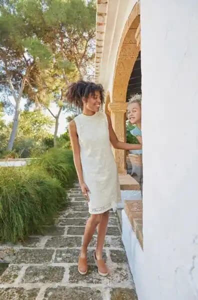 TEX Robe dentelle femme