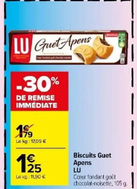 Biscuits Guet Apens LU