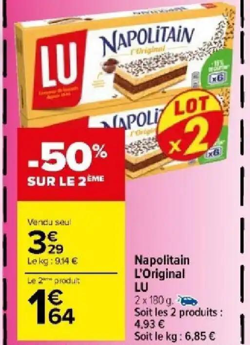Napolitain L'Original LU