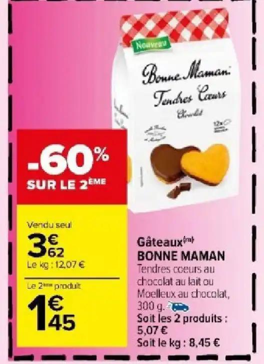 Gâteaux BONNE MAMAN